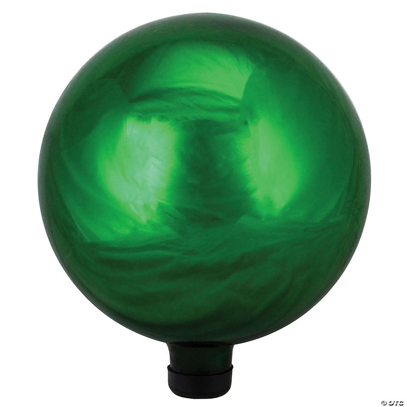 Northlight 10" Emerald Green Shiny Outdoor Garden Gazing Ball Image