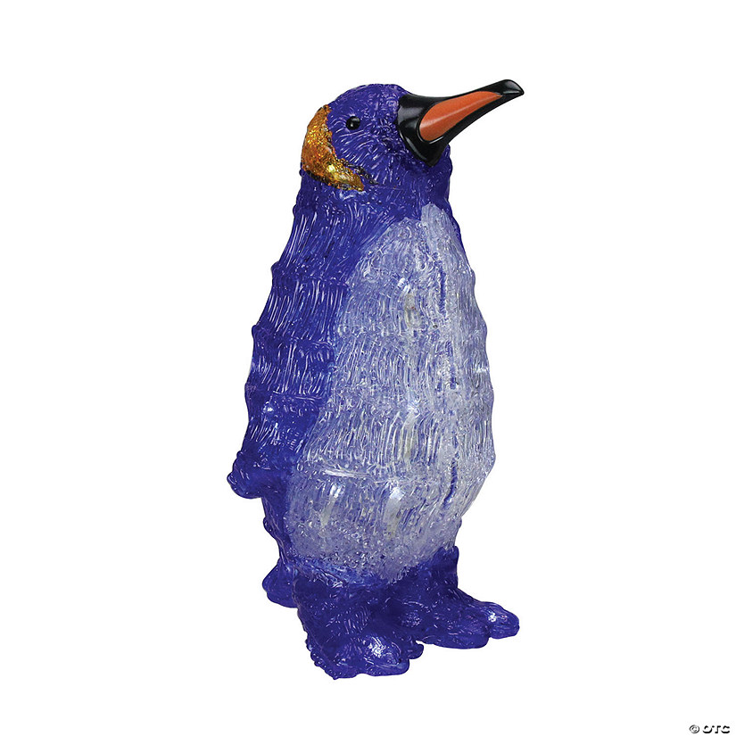 Northlight - 12.5" Lighted Commercial Grade Acrylic Penguin Christmas Display Decoration Image