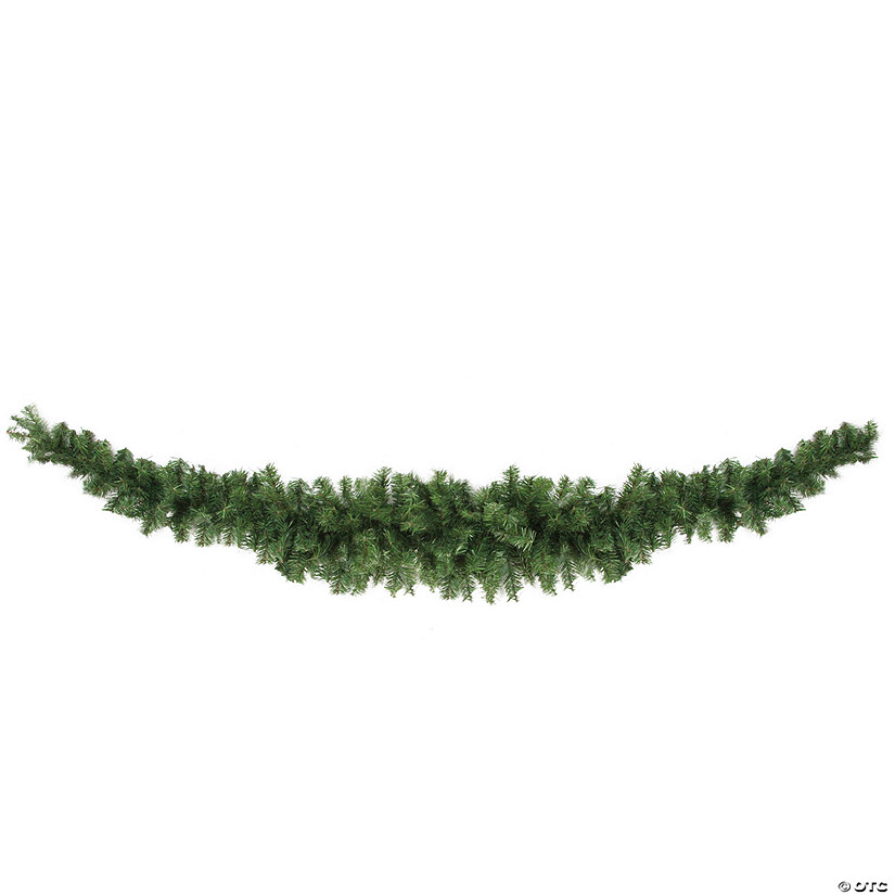 Northlight 13" Green Canadian Pine Artificial Christmas Swag - Unlit Image