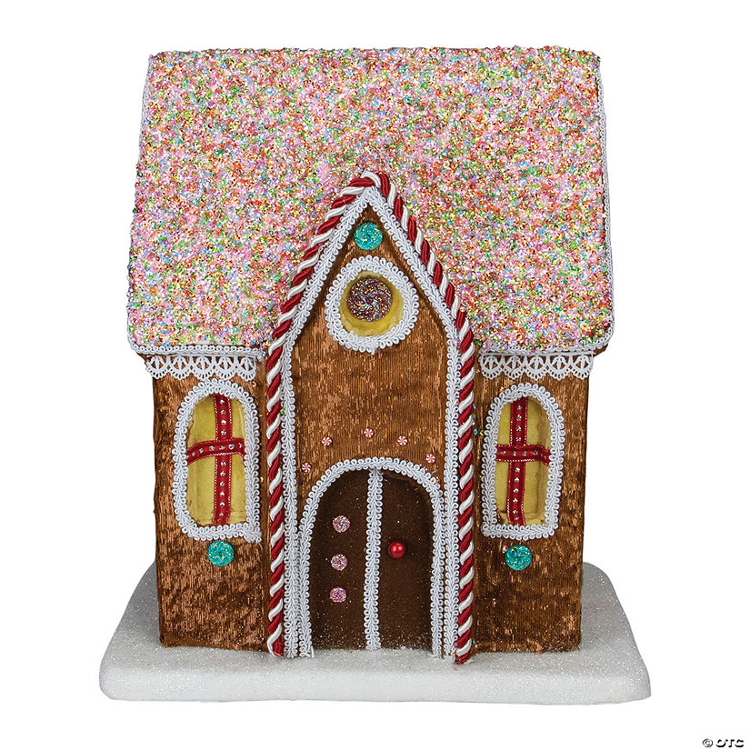 Northlight - 14.5" Christmas Gingerbread House Tabletop Decoration Image