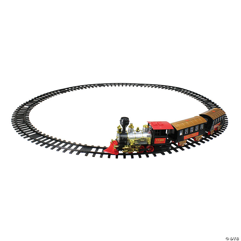 Northlight 17-Piece Battery Operated Animated Classic Train Set Image