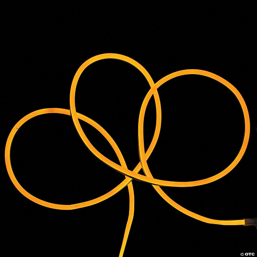 Northlight - 18' LED Yellow Neon Style Rope Lights Image