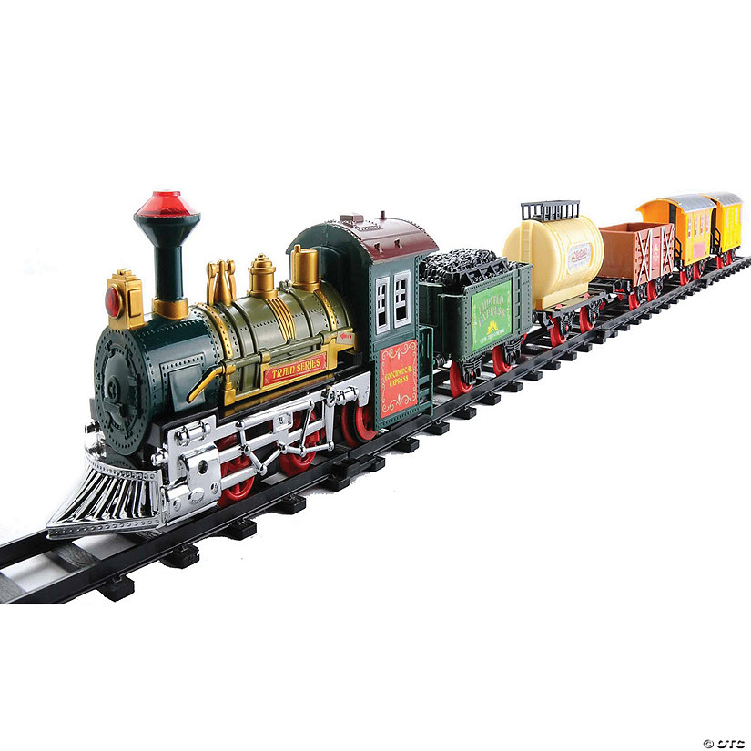 Northlight - 18-Piece Animated Continental Express Christmas Train Set Image