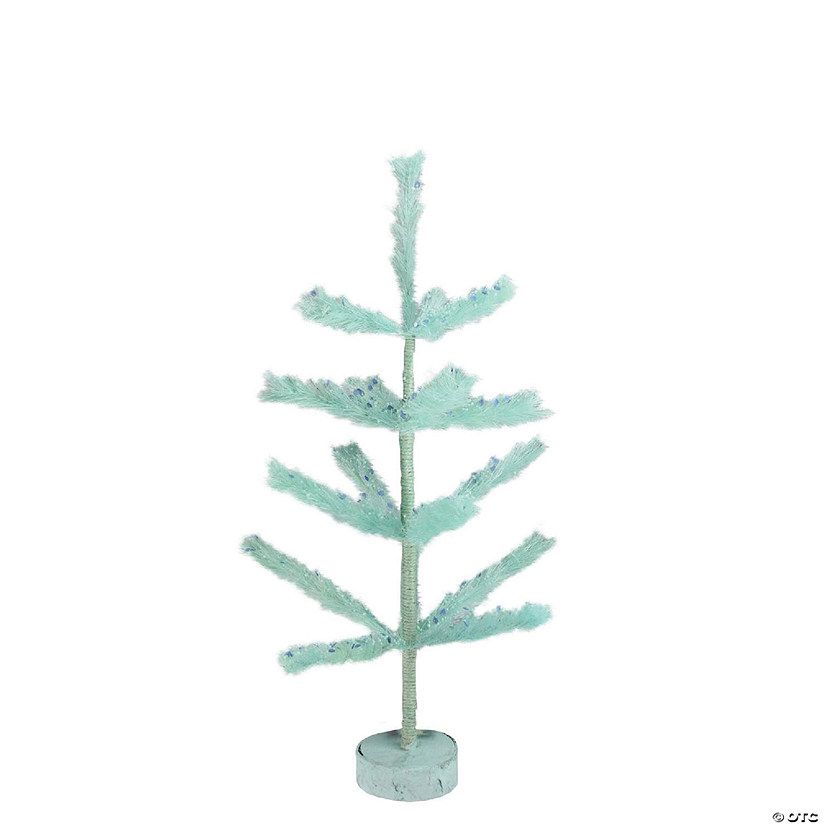 Northlight 24" Pastel Green Pine Artificial Easter Tree - Unlit Image