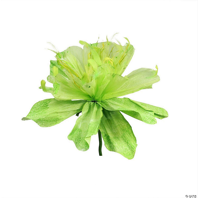 Northlight 26" green decorative spring floral artificial craft stem Image