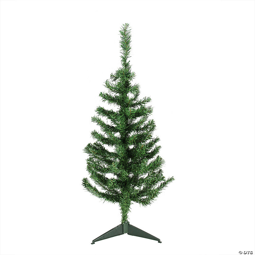 Northlight 3' Medium Mixed Green Pine Artificial Christmas Tree - Unlit Image