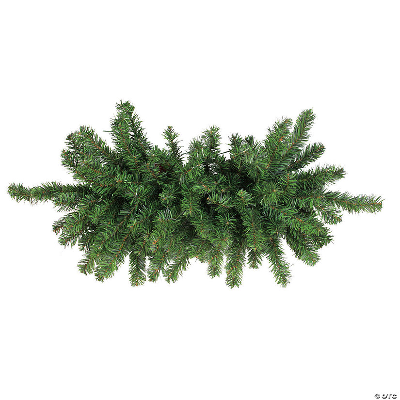 Northlight 32" Canadian Pine Artificial Christmas Door Swag - Unlit Image