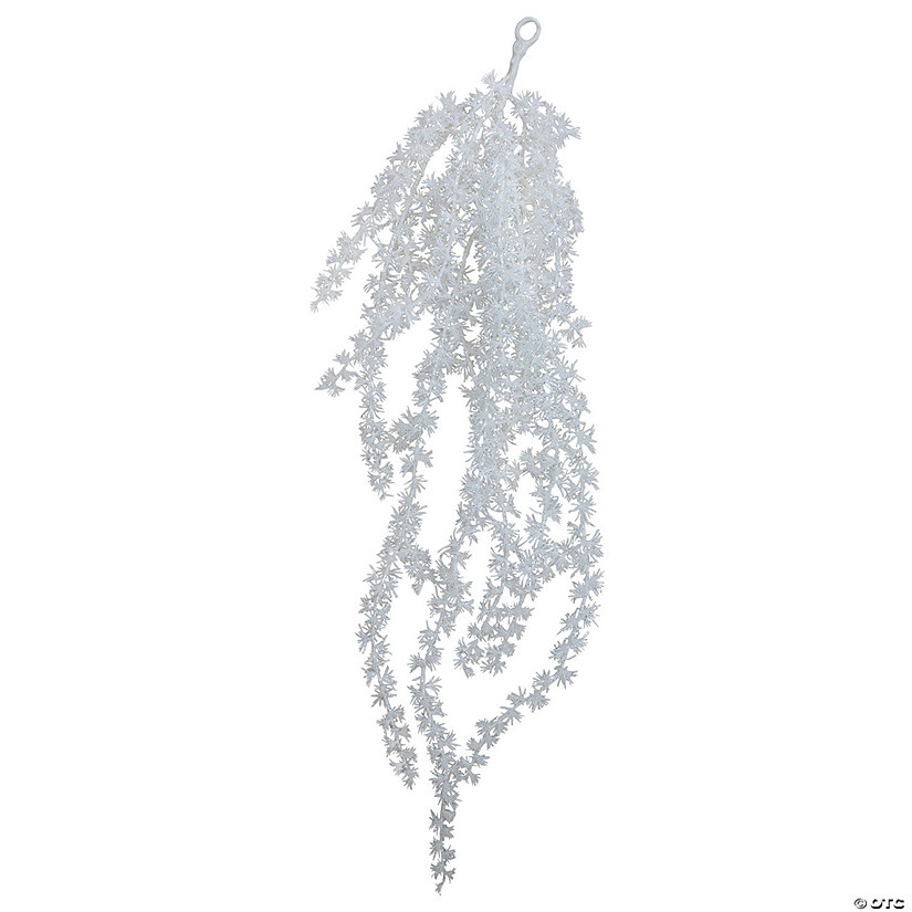 Northlight 36" White Pine Artificial Christmas Hanging Bush Image