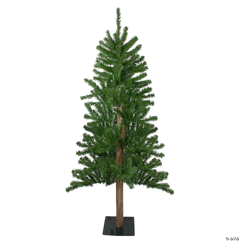 Northlight 4' Alpine Artificial Christmas Tree - Unlit Image