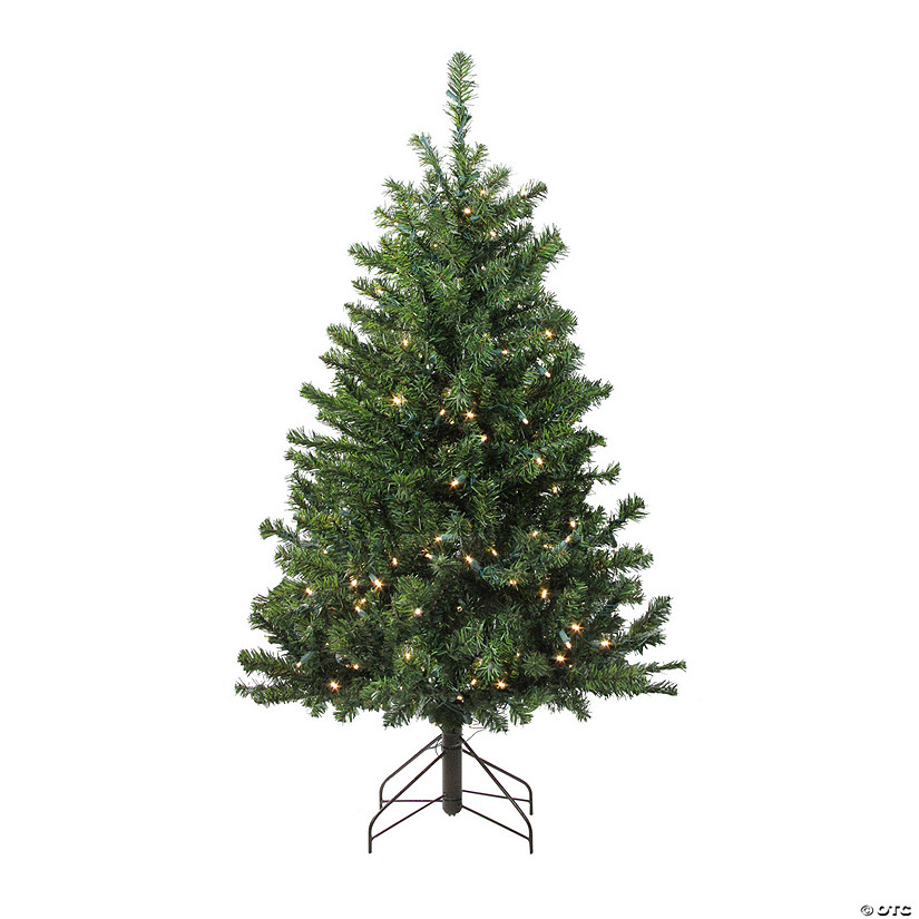 Northlight 4' Pre-Lit Medium Canadian Pine Artificial Christmas Tree - Candlelight LED Lights Image