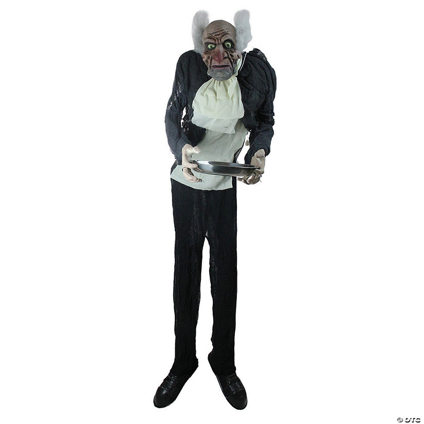 Northlight 5.5' Animated Butler Man Halloween Decoration Image
