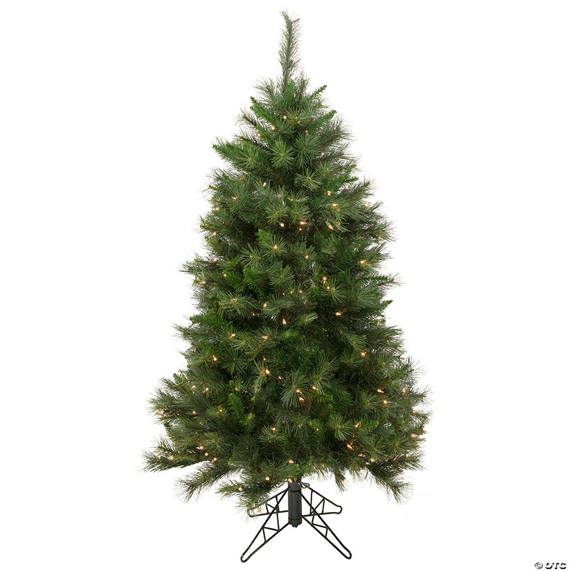 Northlight 5' Pre-Lit Green Medium Canyon Pine Artificial Christmas Tree  Clear Lights Image