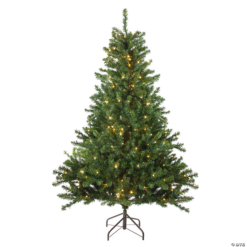 Northlight 5' Pre-Lit LED Medium Canadian Pine Artificial Christmas Tree - Candlelight Lights Image