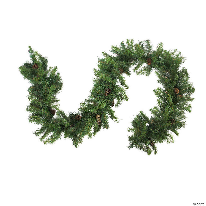 Northlight 50' x 12" Dakota Red Pine Artificial Christmas Garland - Unlit Image