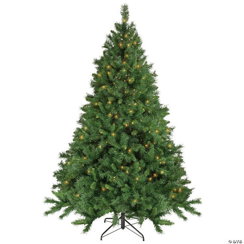 Northlight 6.5' Pre-Lit Chatham Pine Artificial Christmas Tree  Clear Lights Image