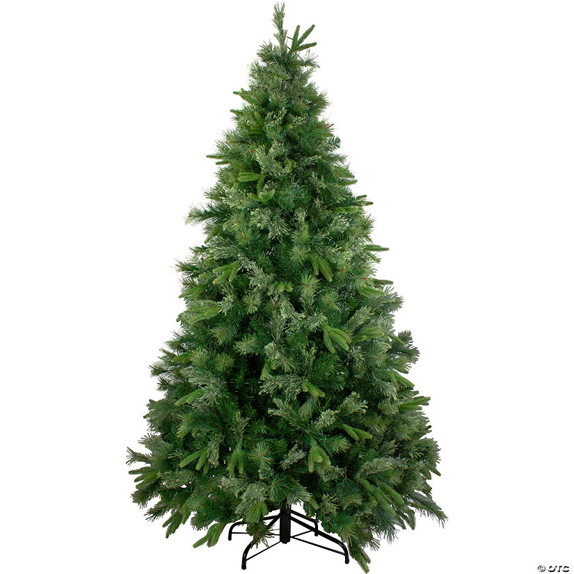 Northlight 7.5' Green Medium Ashcroft Cashmere Pine Artificial Christmas Tree - Unlit Image