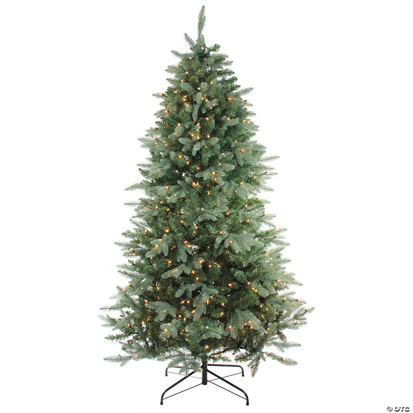 Northlight 7.5' Pre-Lit Washington Frasier Artificial Christmas Tree - Clear Dura-Lit Lights Image