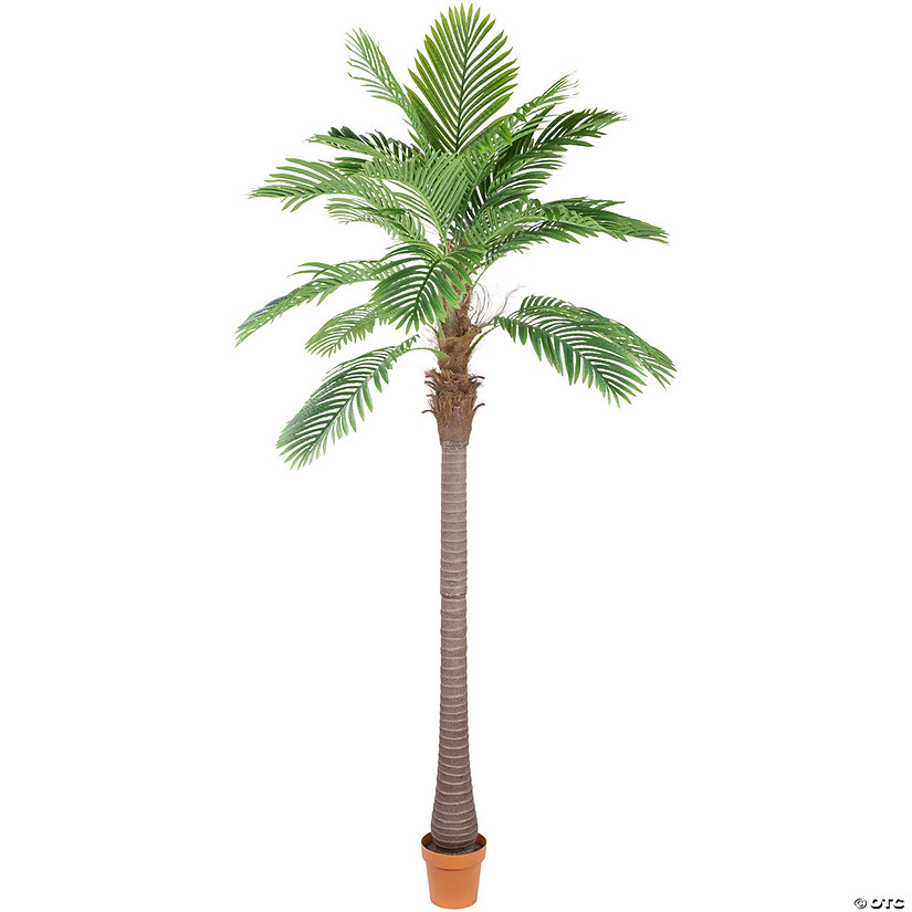 Northlight 8' Artificial Potted PhoeniProper Palm Tree Image