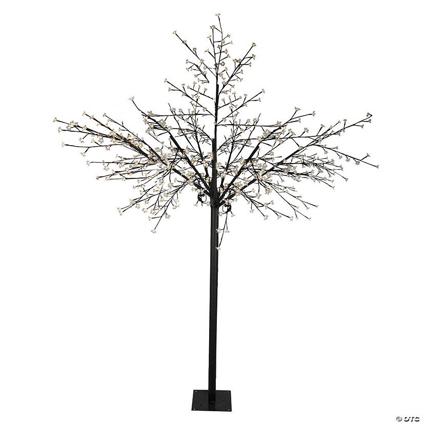 Northlight 8' Multi-Function LED Cherry Blossom Flower Tree - Warm White Lights Image