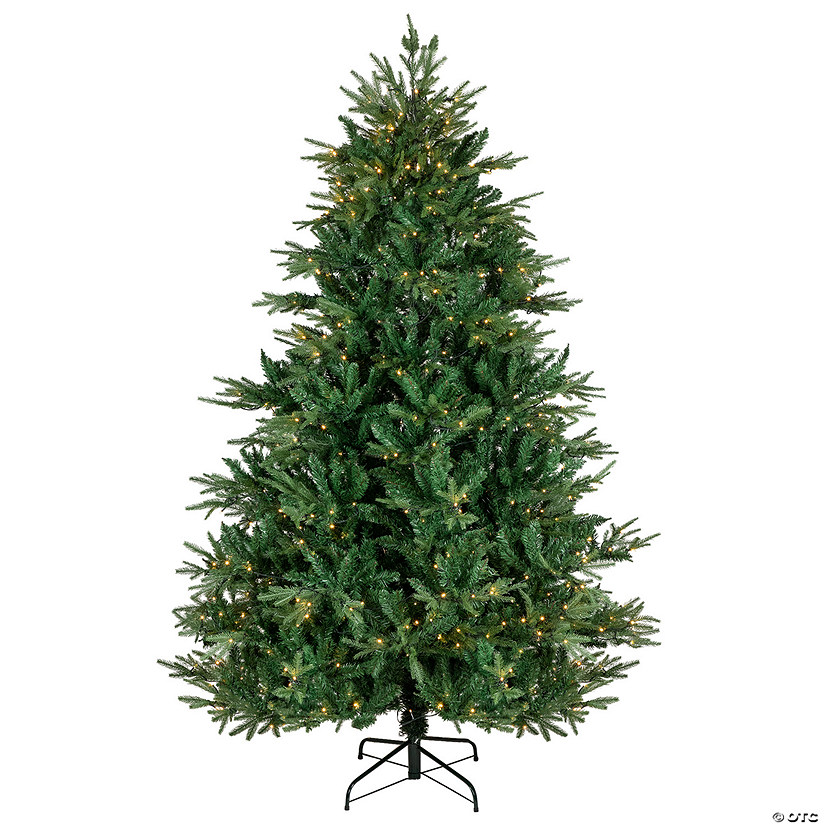 Northlight 9' Pre-Lit Juniper Pine Artificial Christmas Tree  Warm White LED Lights Image