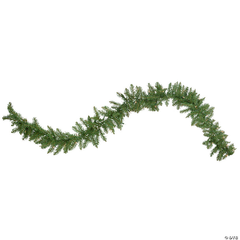 Northlight 9' x 10" Pre-Lit Northern Pine Artificial Christmas Garland  Clear Lights Image