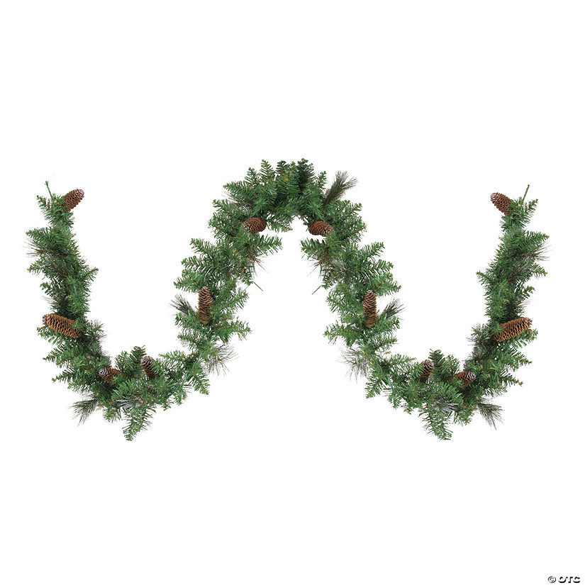 Northlight 9' x 10" Yorkville Pine Artificial Christmas Garland - Unlit Image