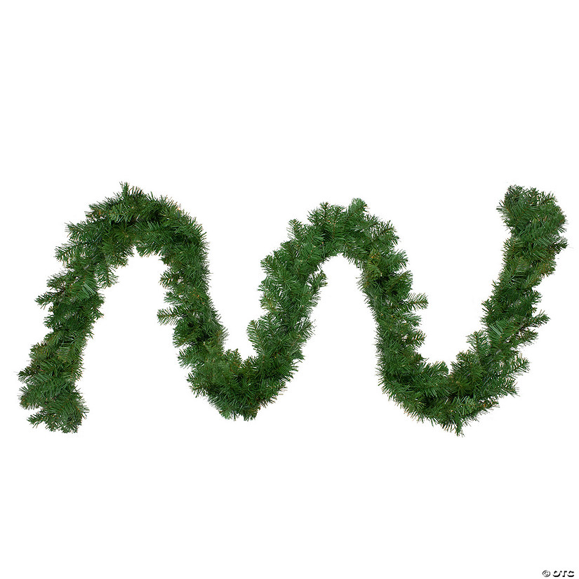 Northlight 9' x 12" Windsor Pine Artificial Christmas Garland - Unlit Image