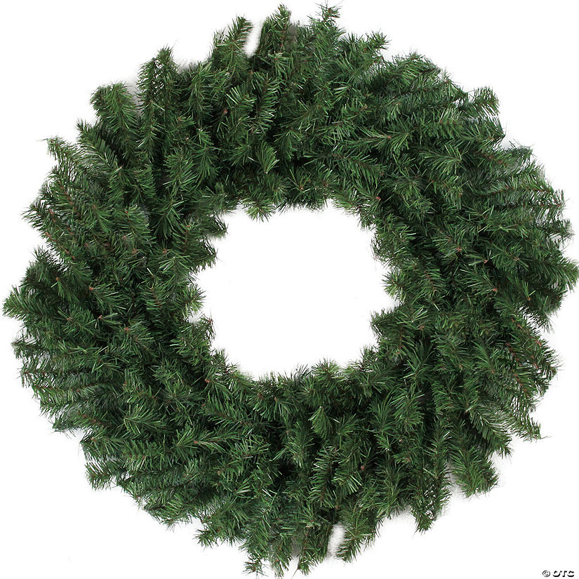 Northlight Canadian Pine Artificial Christmas Wreath  24-Inch  Unlit Image