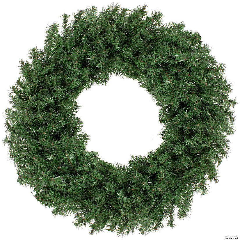Northlight Canadian Pine Artificial Christmas Wreath  30-Inch  Unlit Image