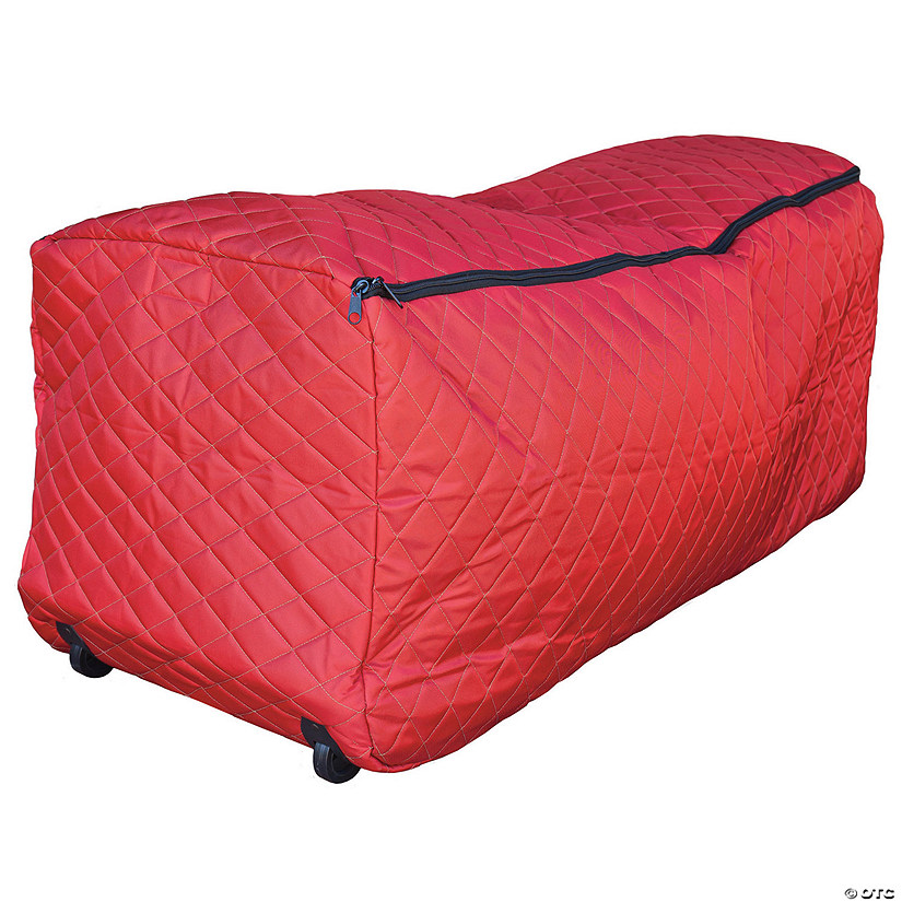 Northlight Expandable Quilted Rolling Christmas Tree Bag For Trees 6