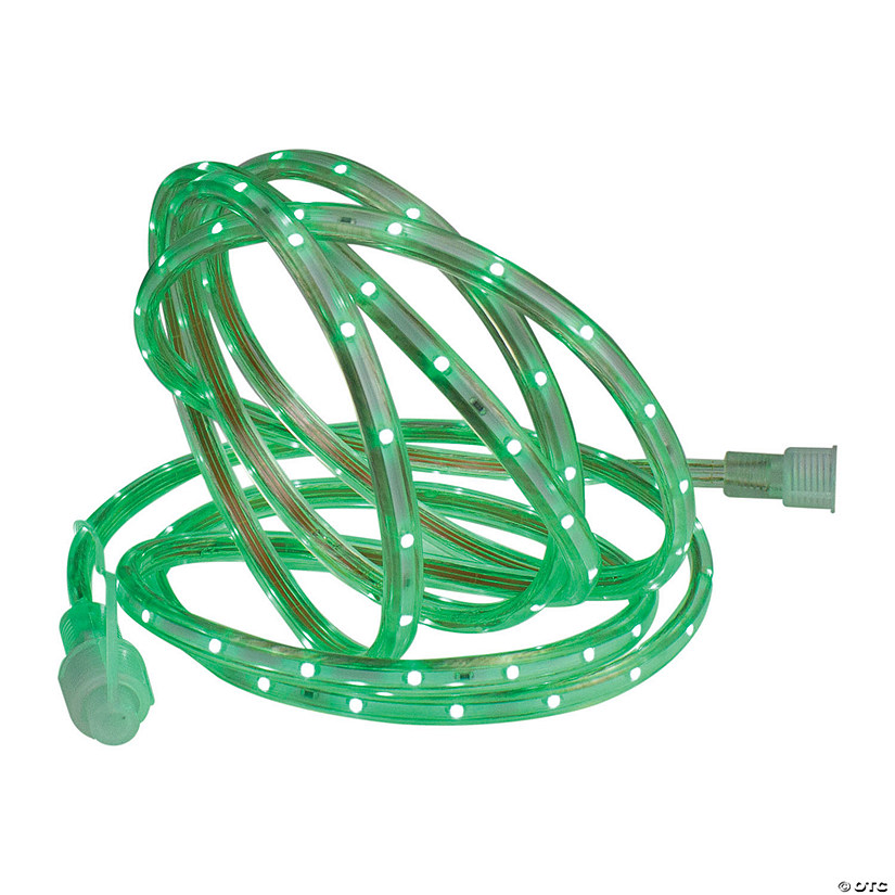 Northlight Green LED Outdoor Christmas Linear Tape Lighting - 30 ft Clear Tube Image