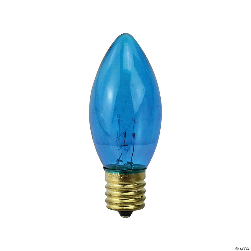 Northlight Incandescent C9 Blue Christmas Replacement Bulbs, Set of 25 Image