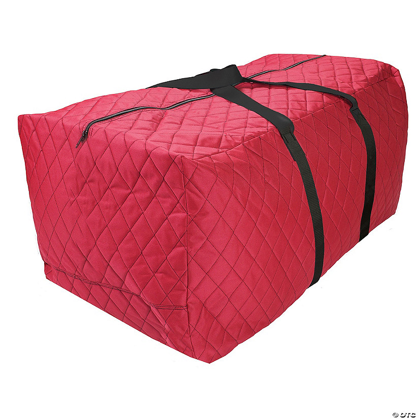 Northlight Quilted Red Christmas Holiday Storage Bag Image