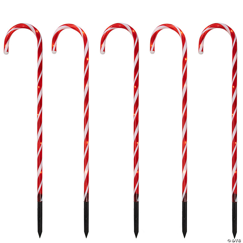 Christmas Straws 25 Pack Candy Cane Red And Green Stripes & North Pole  Party S