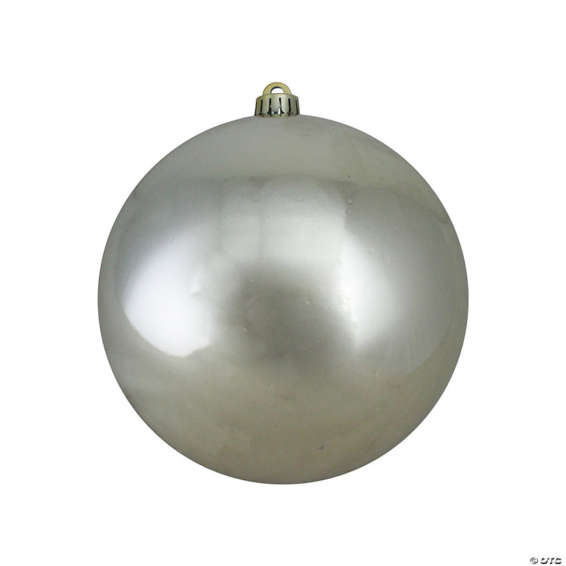 Northlight Shiny Champagne Gold UV Resistant Commercial Shatterproof Christmas Ball Ornament 8" (200mm) Image