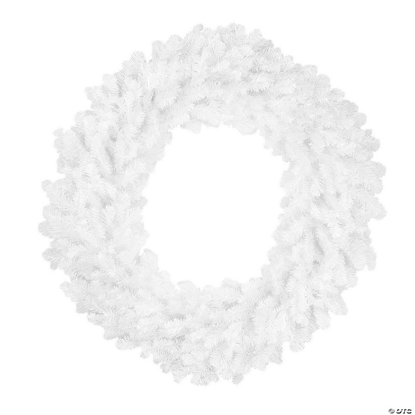 Northlight Snow White Pine Artificial Christmas Wreath - 48-Inch  Unlit Image