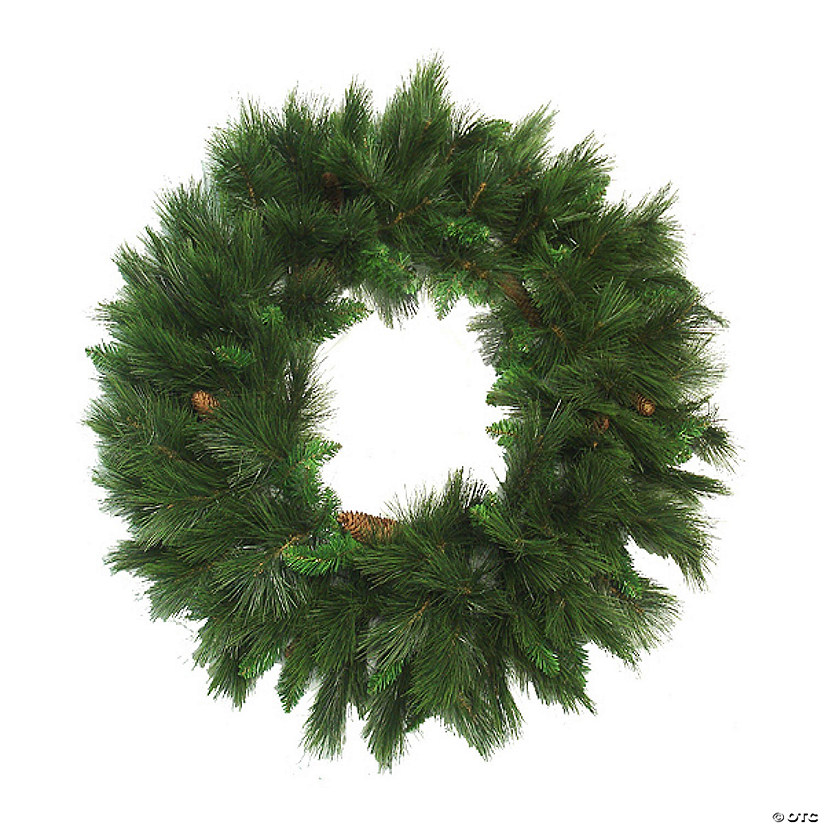 Northlight White Valley Pine Artificial Christmas Wreath  48 Inches  Unlit Image