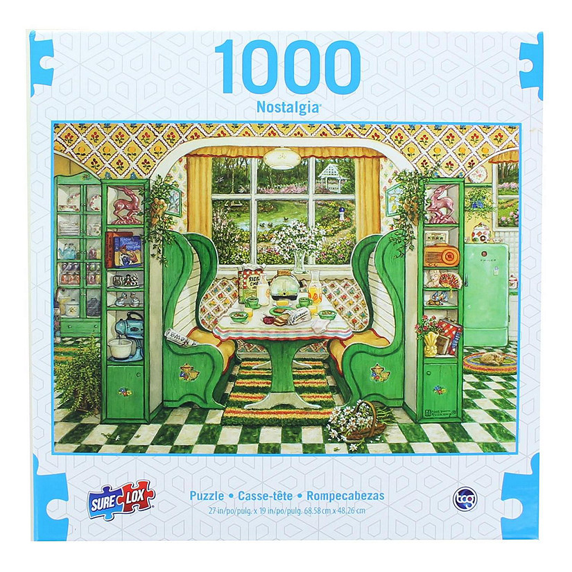 Nostalgia 1000 Piece Jigsaw Puzzle  1940s Breakfast Nook Image