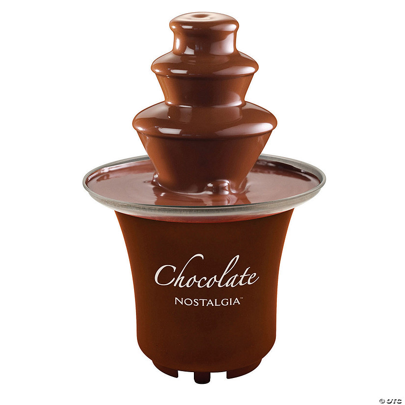 Nostalgia 3-Tier Chocolate Fondue Fountain Image