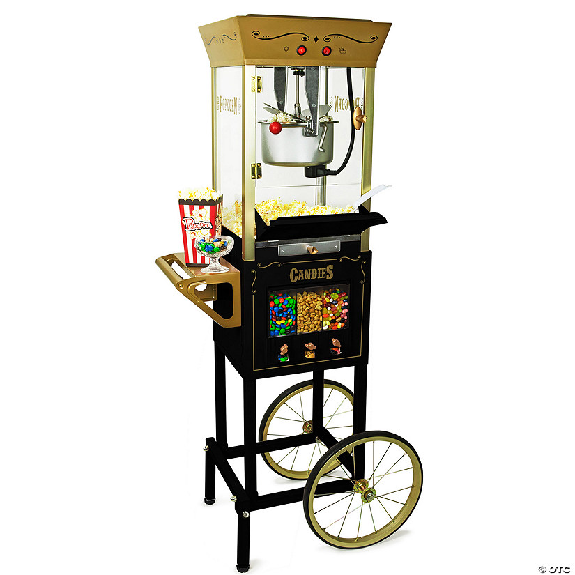 Nostalgia Candy & Snack Dispensing 8 Oz. Popcorn Cart Image