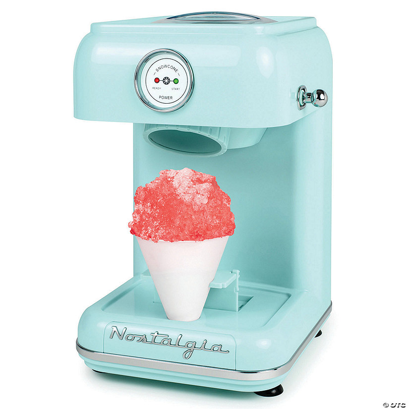 Nostalgia Classic Retro Snow Cone Maker, Aqua Oriental Trading