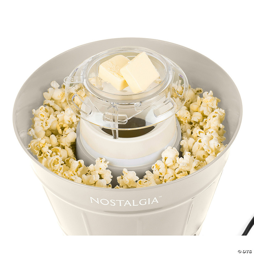 Nostalgia Hot Air Popcorn Maker and Bucket Image