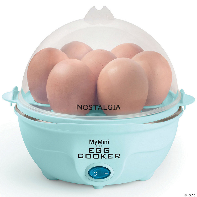 Nostalgia Premium 7-Egg Cooker, Aqua Image