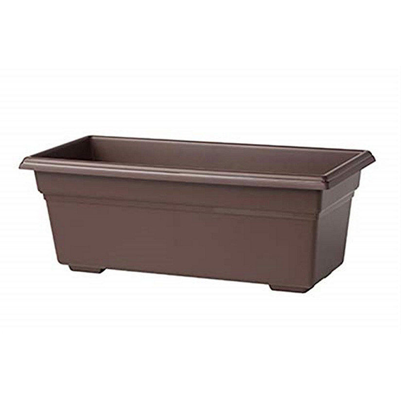 Novelty Countryside Flower Box, Brown, 24 Inch Image