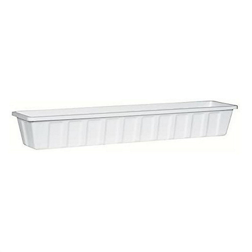Novelty Polypro Plastic Flower Box Liner, 36 White