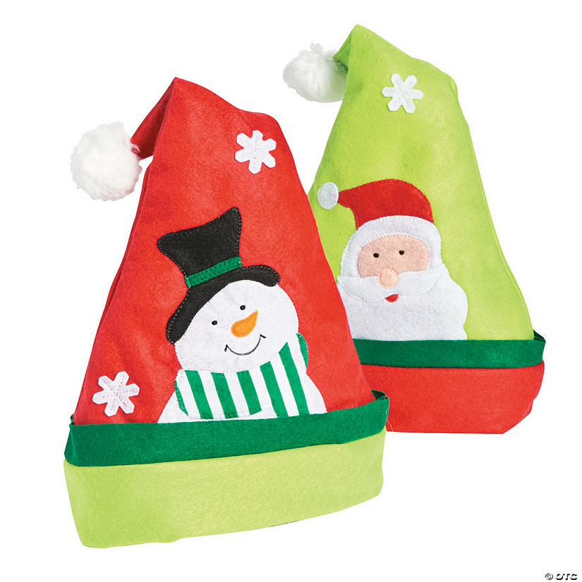 novelty santa hats