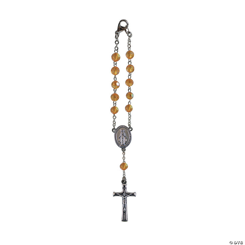 November Birthstone Car Rosary Image