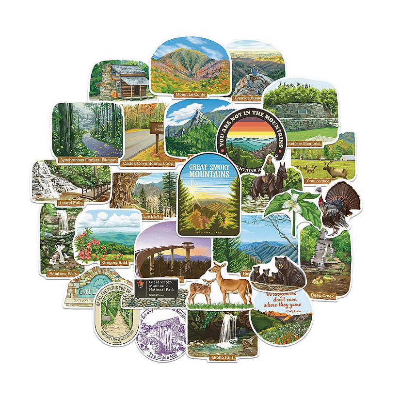 NP Great Smoky Mountains Stickers Image