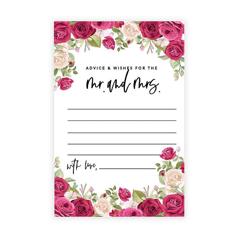 Nude Deep Red Roses Advice 4x6IN 56PC Image
