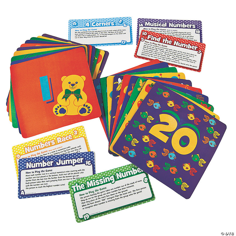 Number Activity Mats - Discontinued